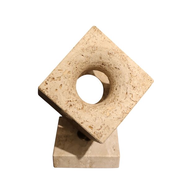 Traverten Küp Obje Büyük