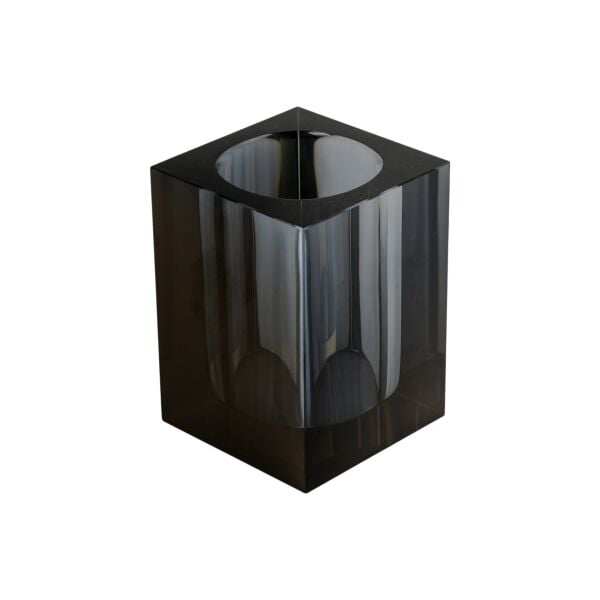 Diş Fırçalık Cam Model Bubbles Gri