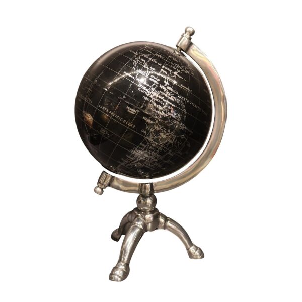 Üç Ayaklı Metal Gümüş Dünya