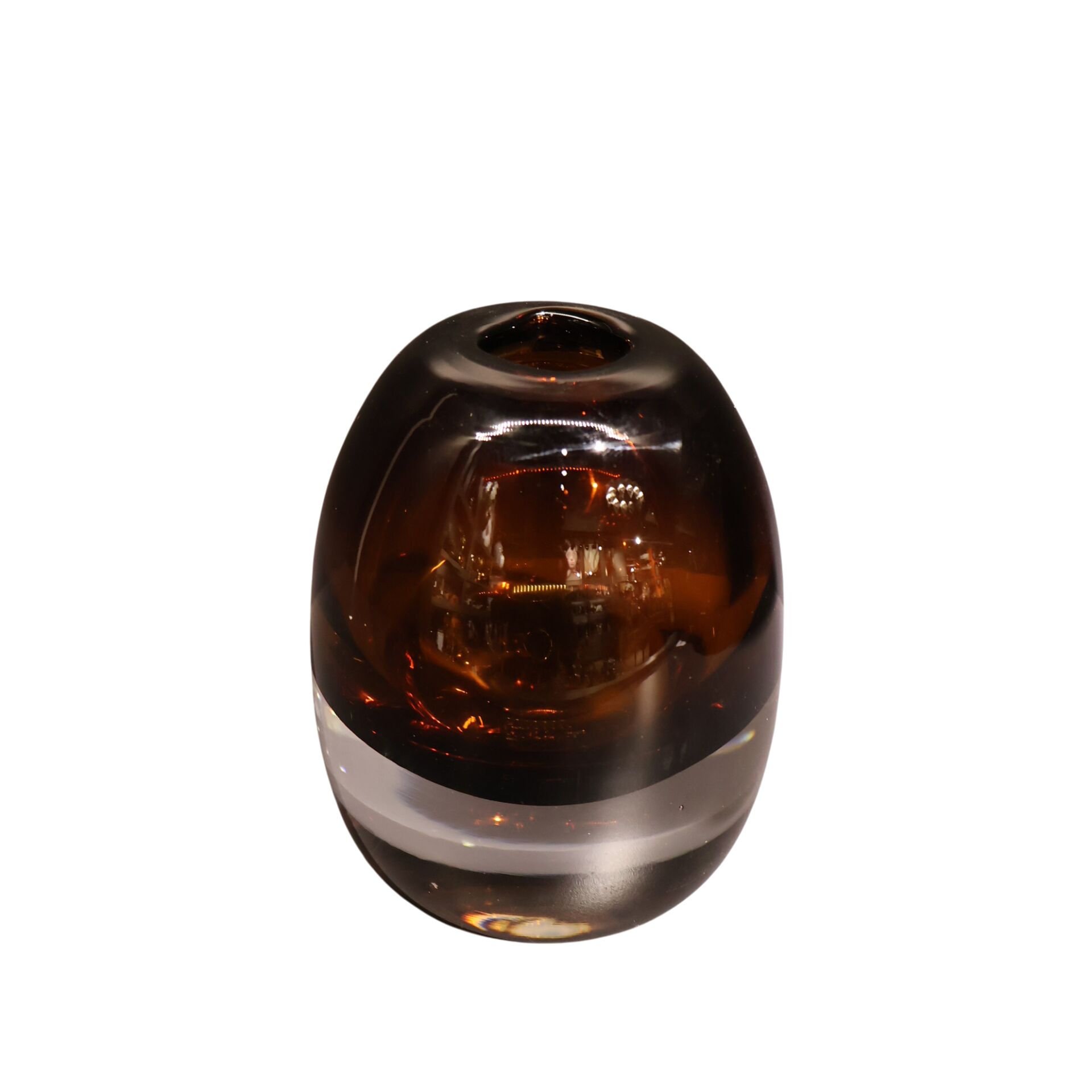 Cam Koku Şişesi Amber