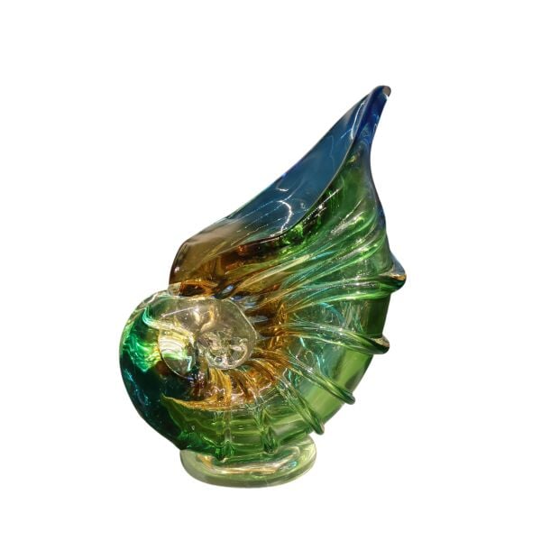 Kaideli Mavi Yeşil Deniz Kabuğu