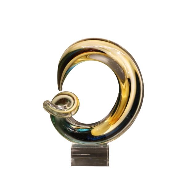 Cam Renkli Halka Obje