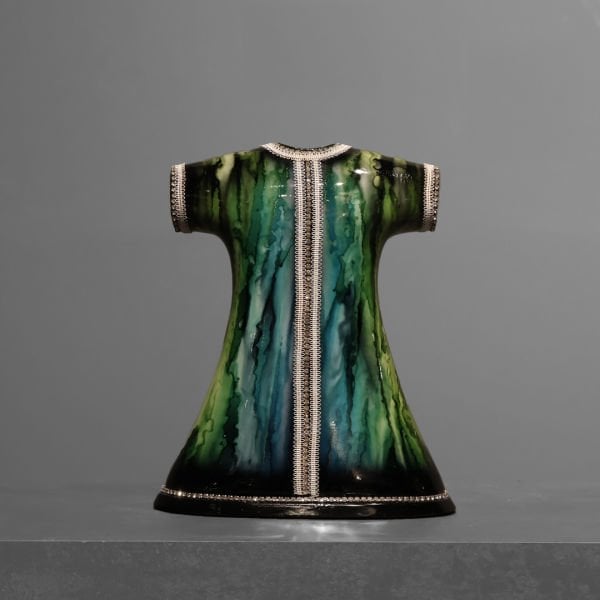 Dekoratif Seramik Kaftan Yeşil