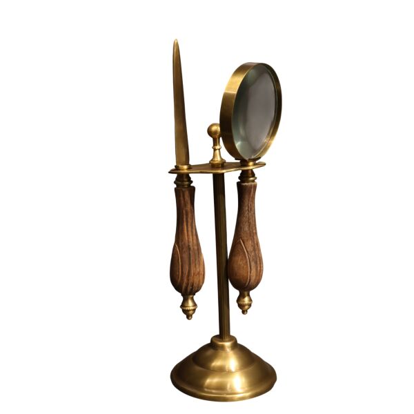 Ahşap Büyüteç Set