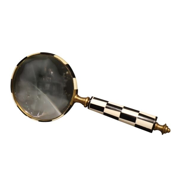 Büyük Siyah Beyaz Büyüteç