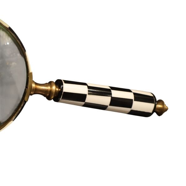 Büyük Siyah Beyaz Büyüteç