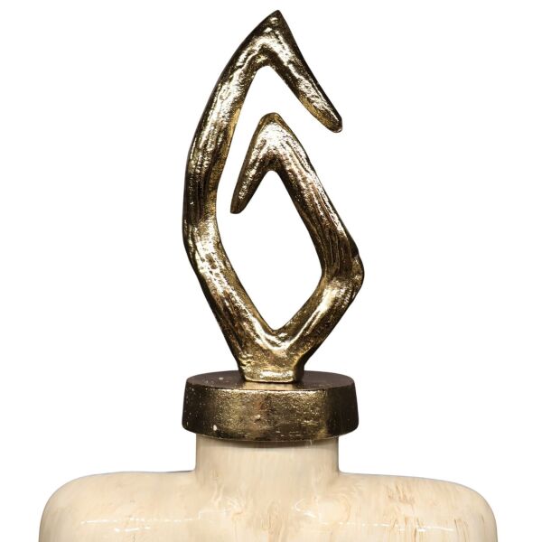 Minerva Brown Kapaklı Şişe Büyük