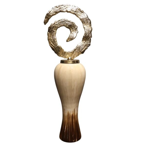 Minerva Brown Jumbo Vazo Büyük