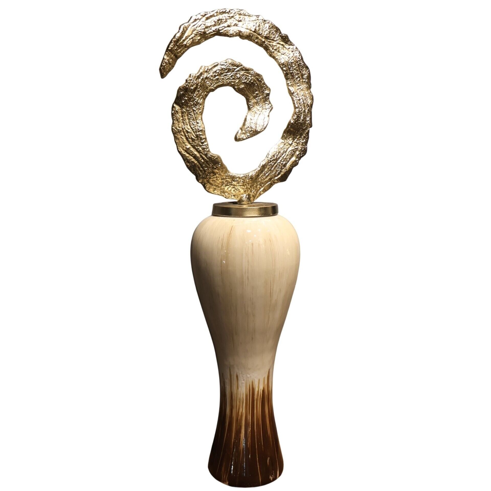 Minerva Brown Jumbo Vazo Büyük