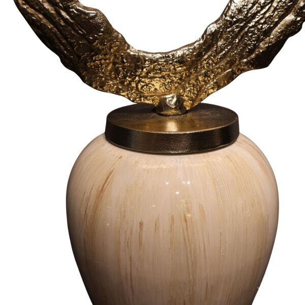 Minerva Brown Jumbo Vazo Küçük