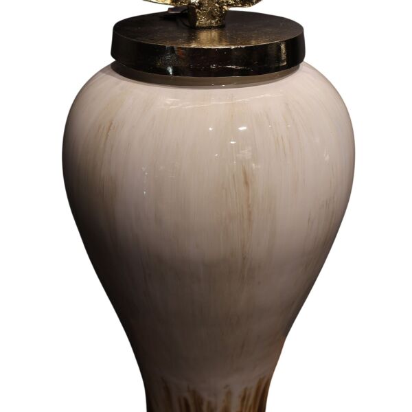 Minerva Brown Jumbo Vazo Küçük