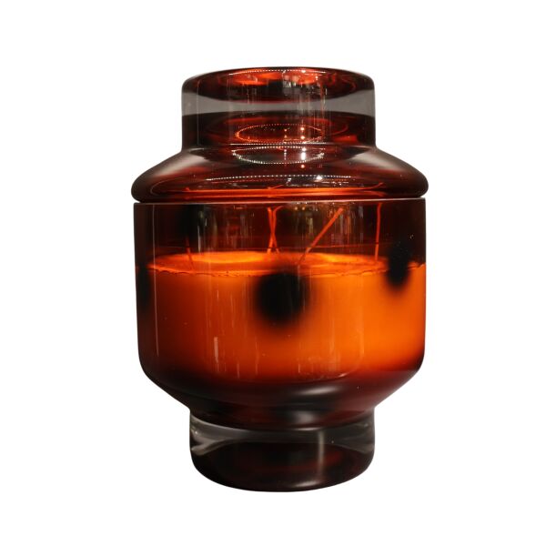 Leopar Kapaklı Yeşil Büyük Kırmızı