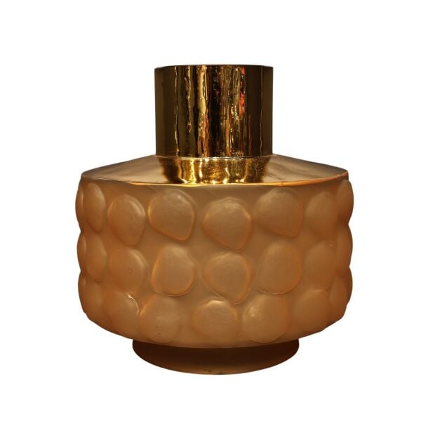 Fylor Orange Cam Vazo Küçük