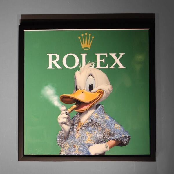 Daffy Duck Yeşil Tablo