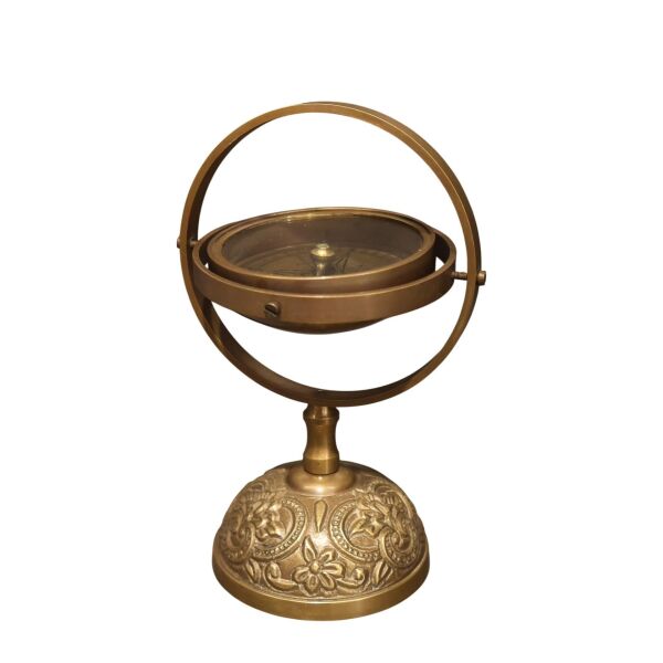 Masa üstü Pirinç Pusula Mini