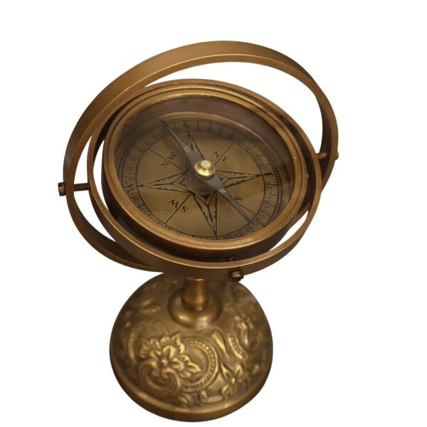 Masa üstü Pirinç Pusula Mini