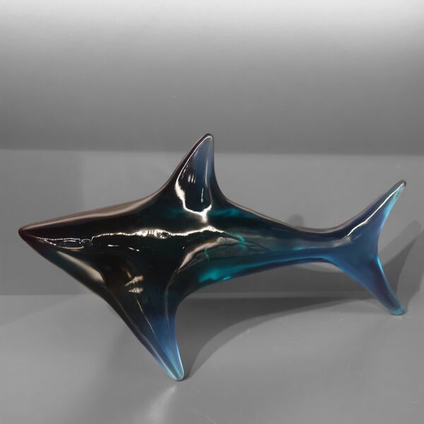 Reçine Köpek Balığı Amber Mavi
