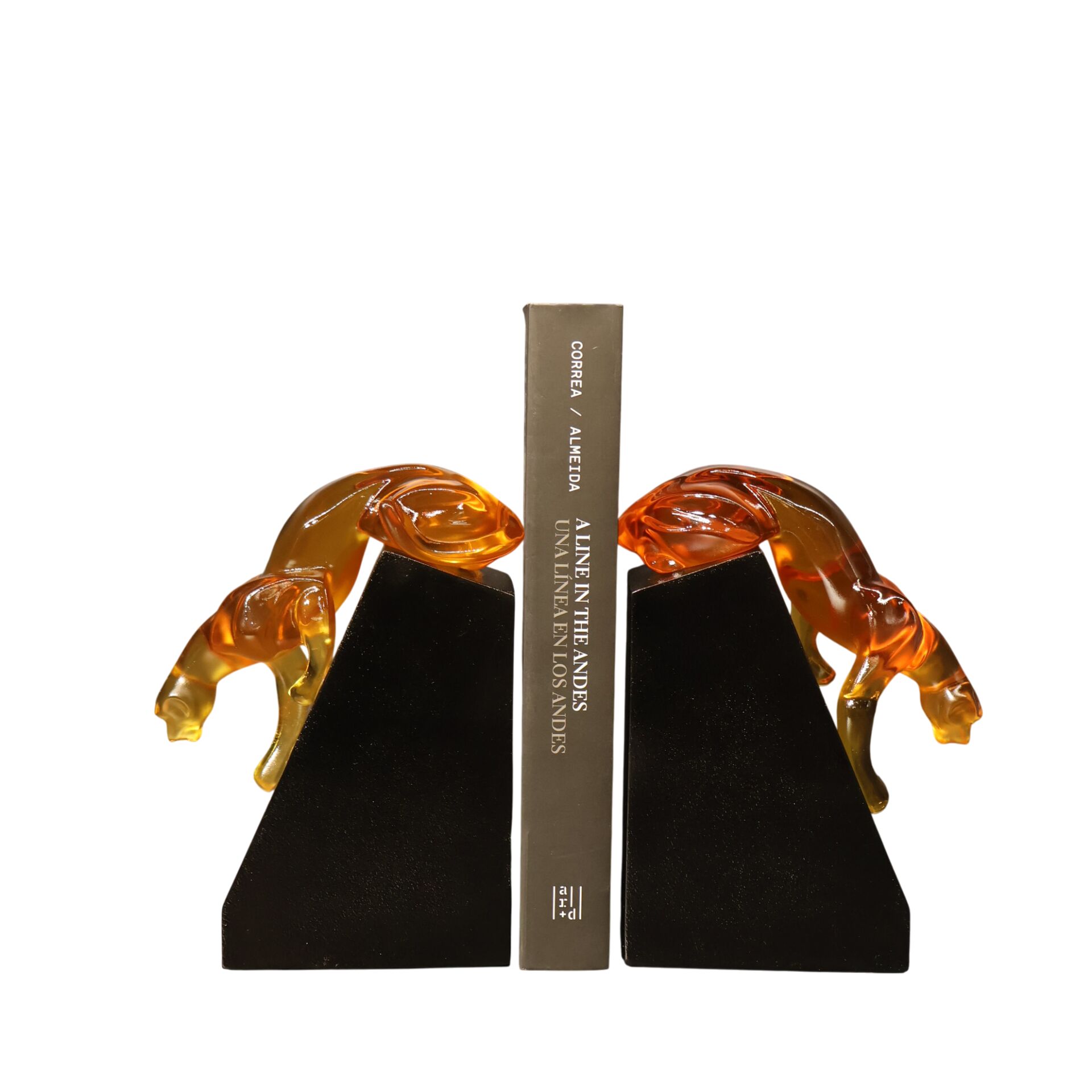 Jaguar Reçine Amber Kitap Tutucu