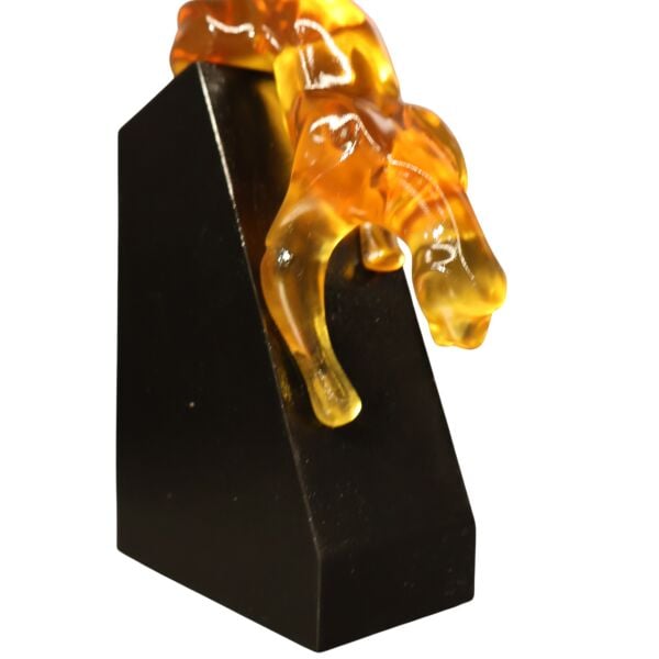 Jaguar Reçine Amber Kitap Tutucu