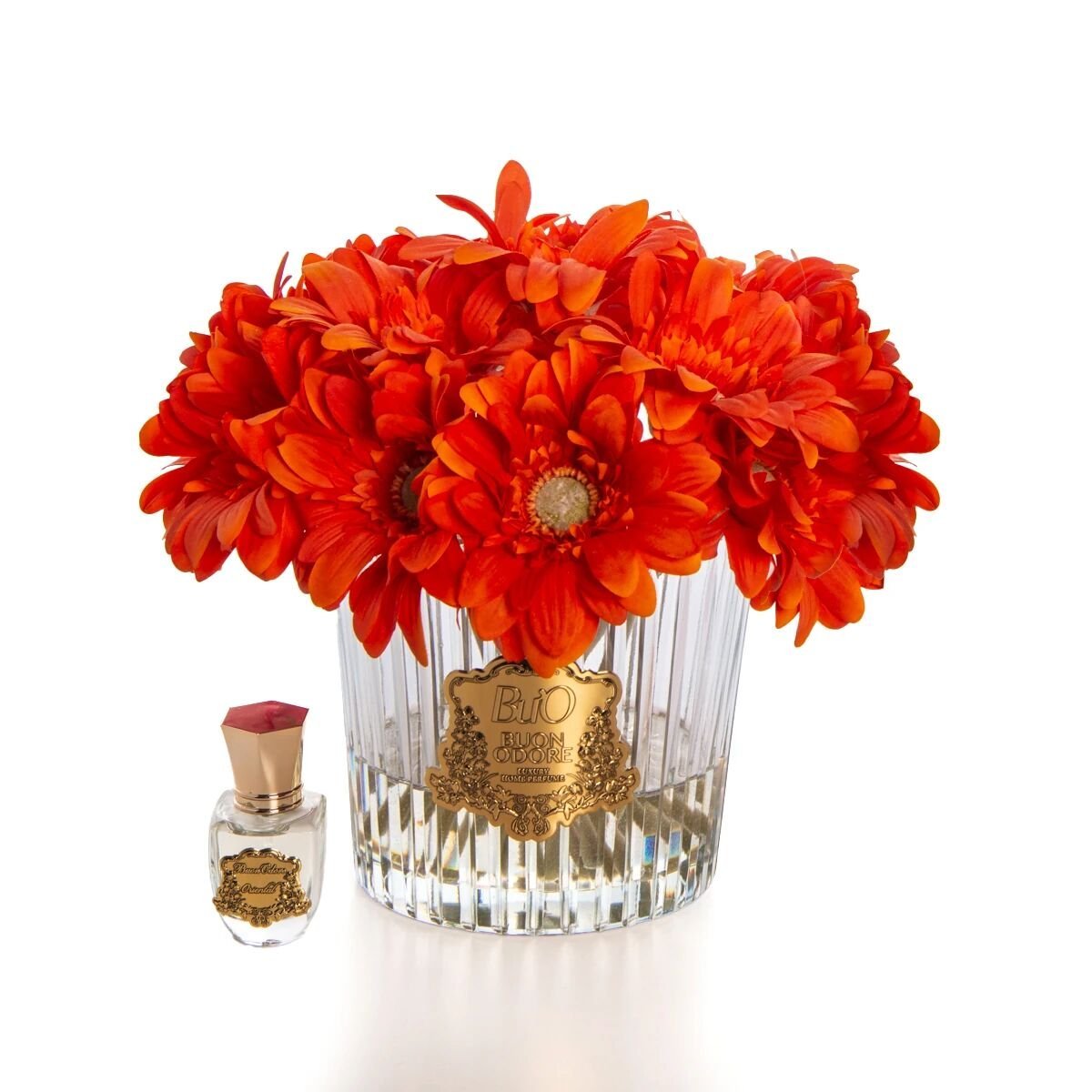 Cam Gold Gerbera Turuncu Luxury Home Perfume