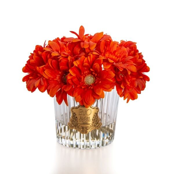 Cam Gold Gerbera Turuncu Luxury Home Perfume