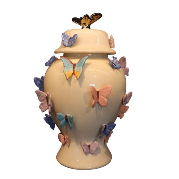 Kelebek Detaylı Küp Büyük