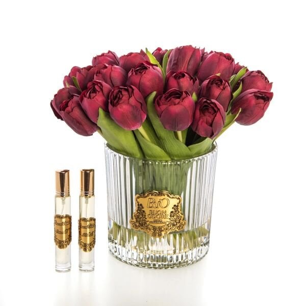 Cam Gold Petite Bordo Lale Luxury Home Perfume