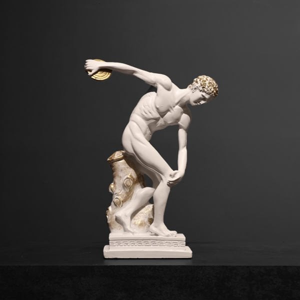 Disk Atan Adam Biblo Beyaz 29x20 CM