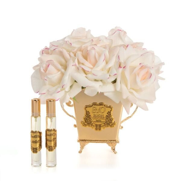 Kare Gold Pirinç 10 Gül Allıklı Luxury Home Perfume
