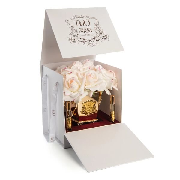 Kare Gold Pirinç 10 Gül Allıklı Luxury Home Perfume