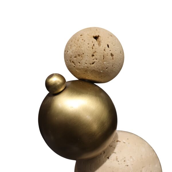 Halka Obje Traverten Eskitme