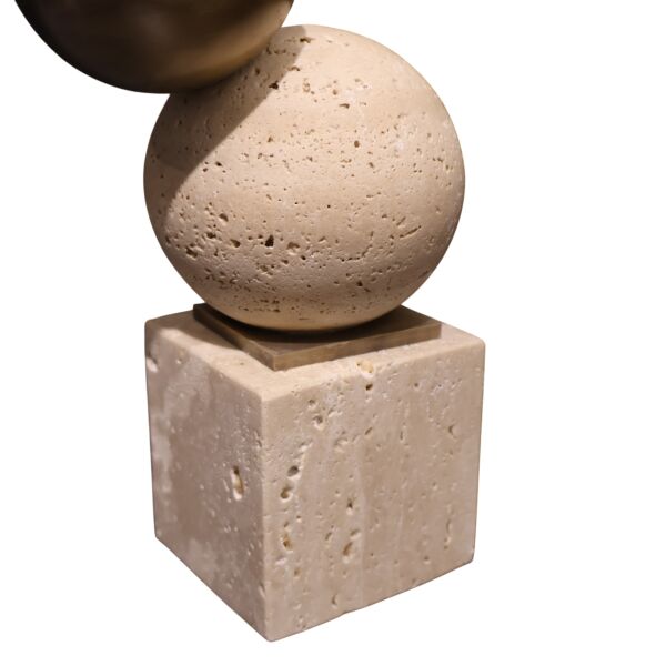 Halka Obje Traverten Eskitme