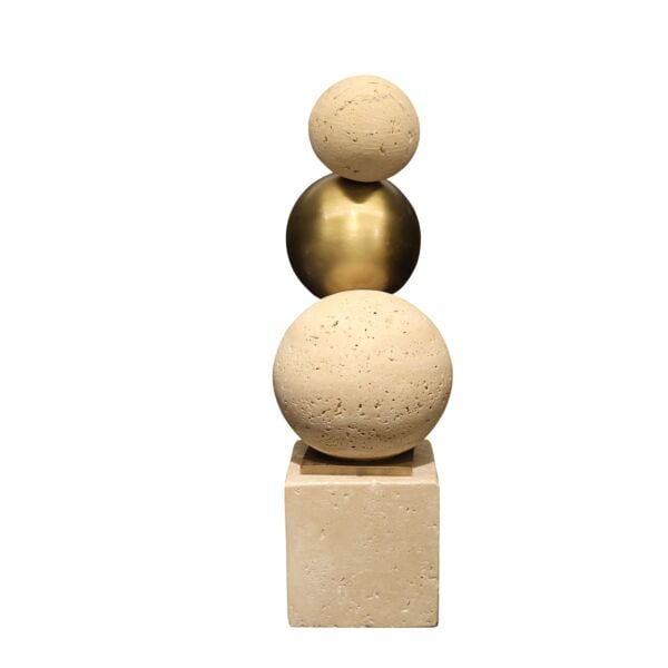 Halka Obje Traverten Eskitme