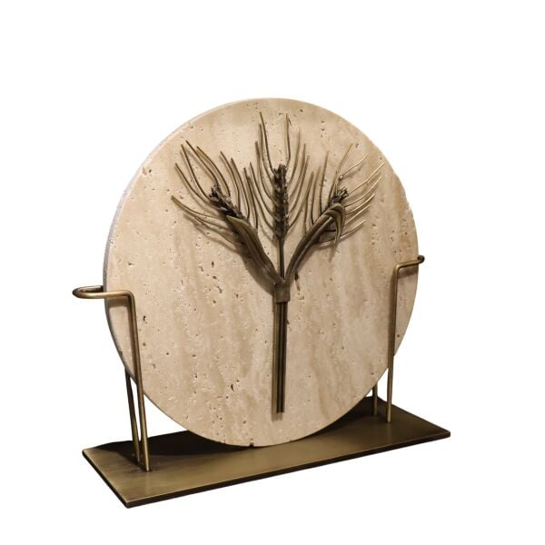 Traverten Başak Disk Küçük