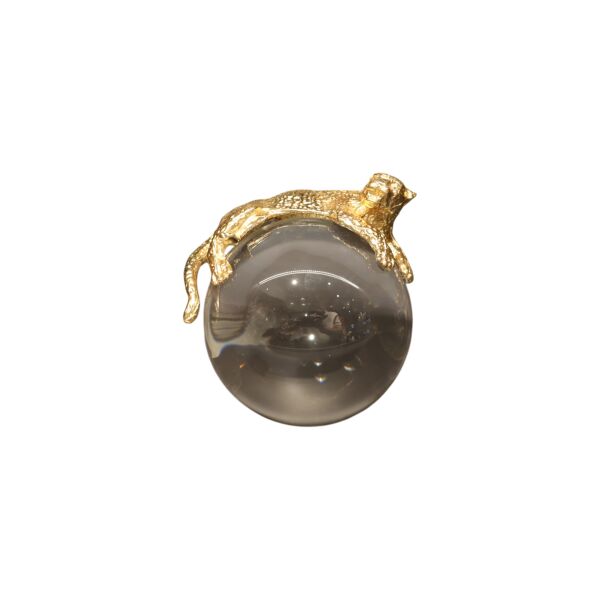 Çıtalı Kristal Küre Gold