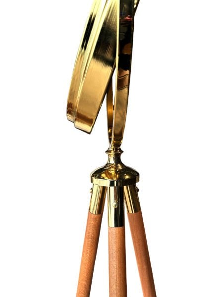 Tripod Saat Antrasit-Gold