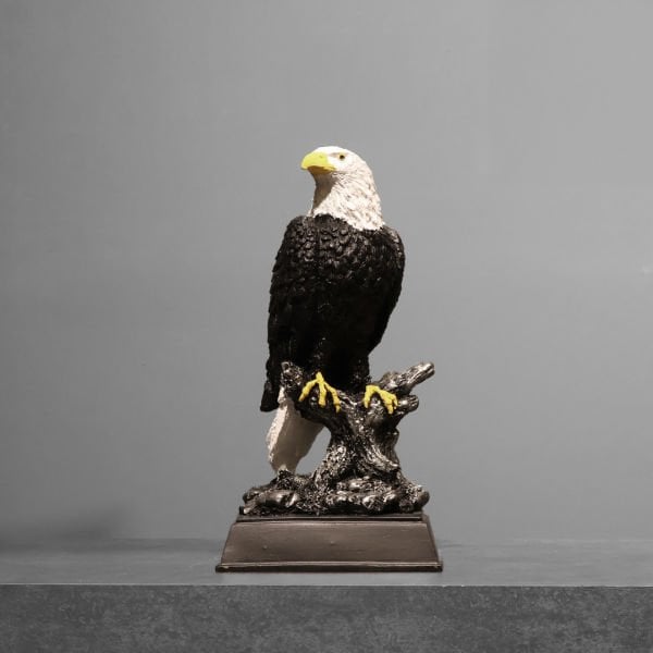 Kartal Gümüş Kaideli 25x13 CM