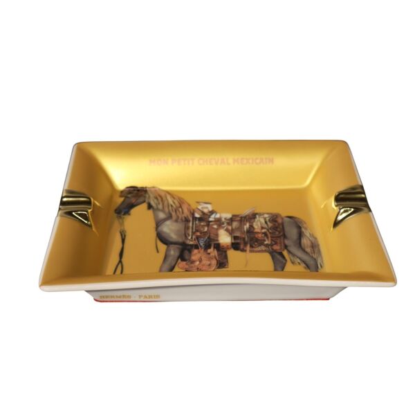 Metalik Atlı Küllük