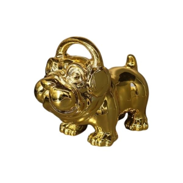 Bulldog Mavi Obje Gold