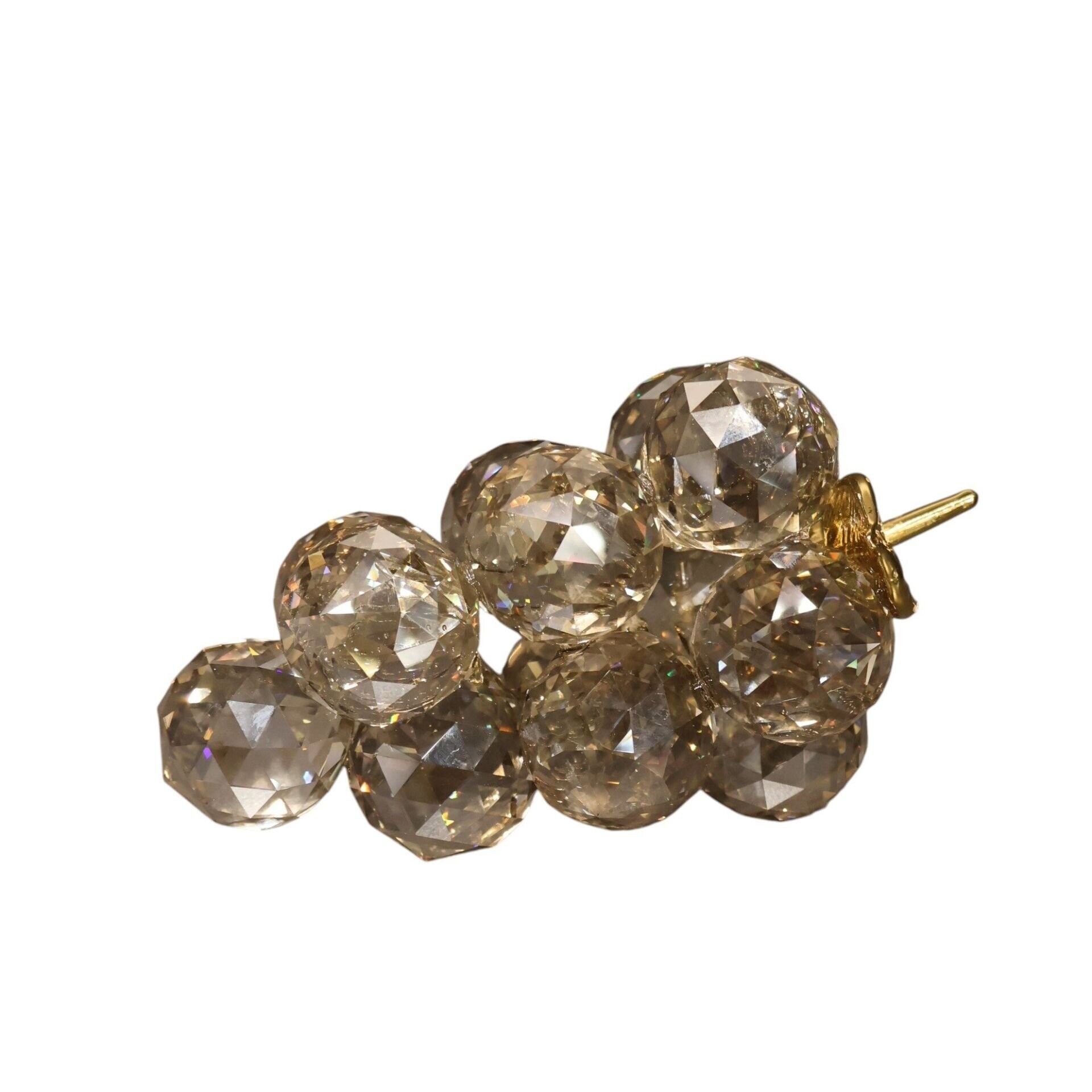 Bal Rengi Kesme Cam Üzüm Orta