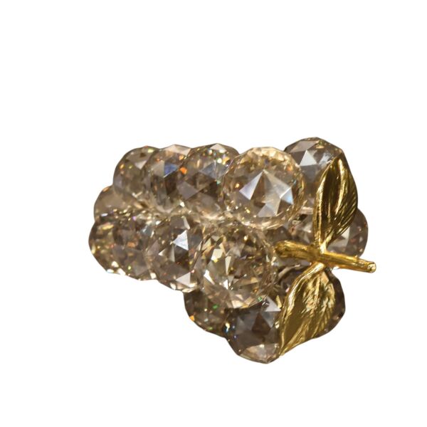 Bal Rengi Kesme Cam Üzüm Büyük