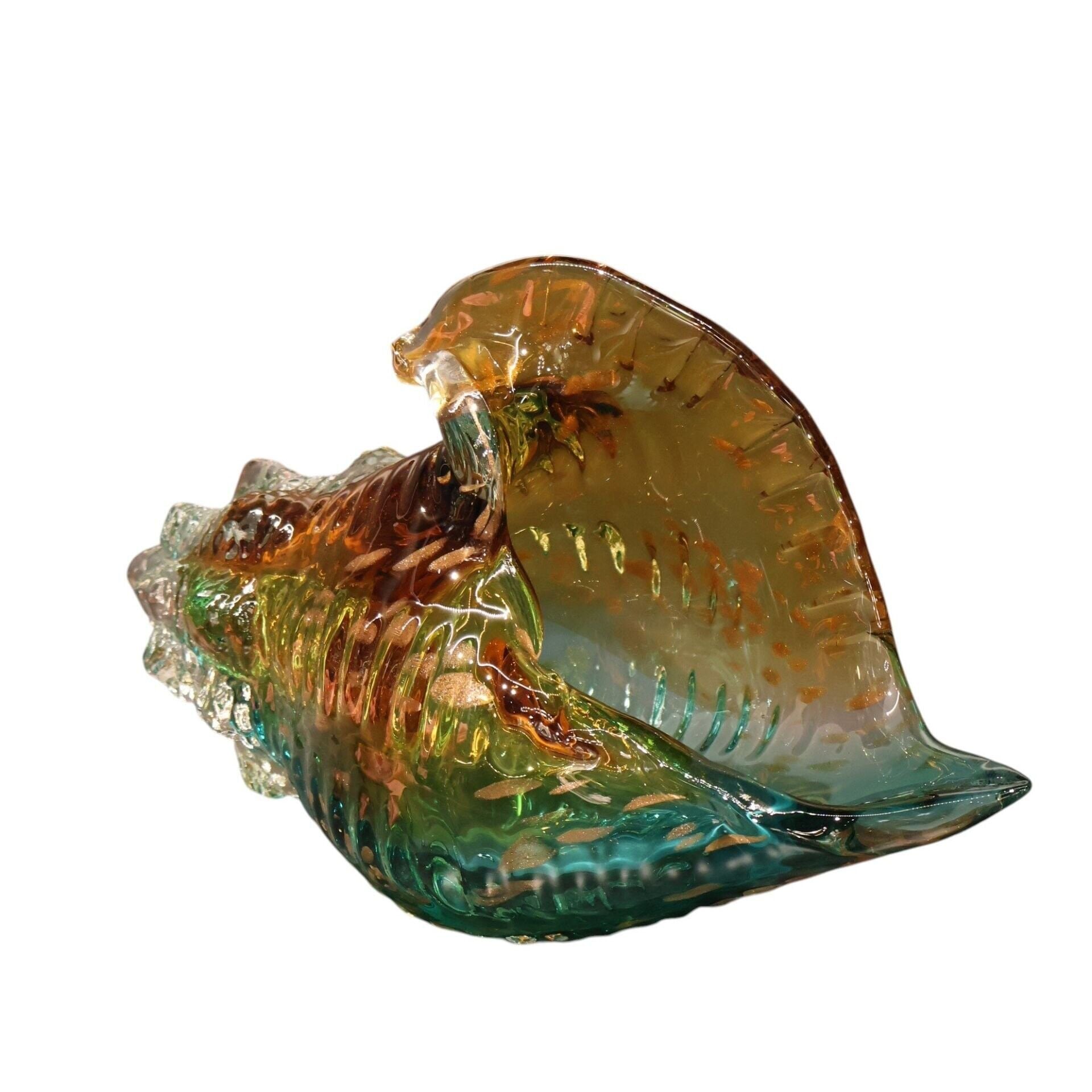 Yeşil Turuncu Deniz Kabuğu Büyük