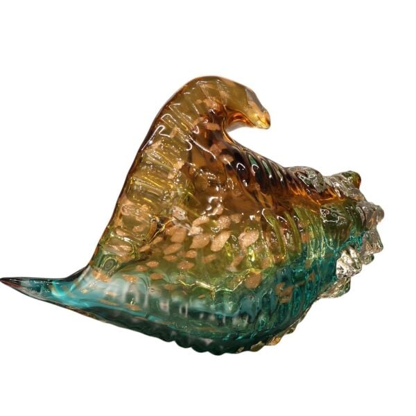 Yeşil Turuncu Deniz Kabuğu Büyük