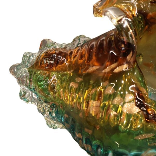 Yeşil Turuncu Deniz Kabuğu Büyük