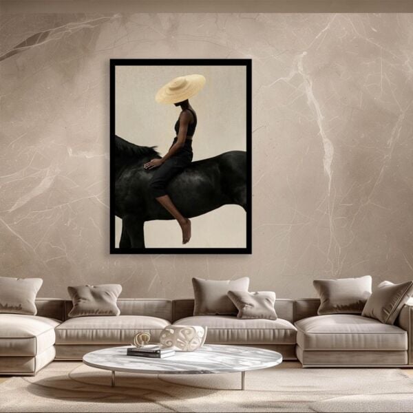 Gölgedeki Kadın Tablo