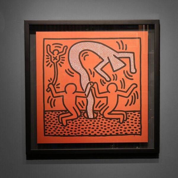 Keith Haring Untitled Edition Painting 305/500