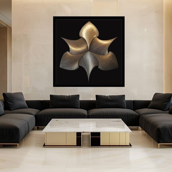 Soyut Modern Figür Detay Tablo