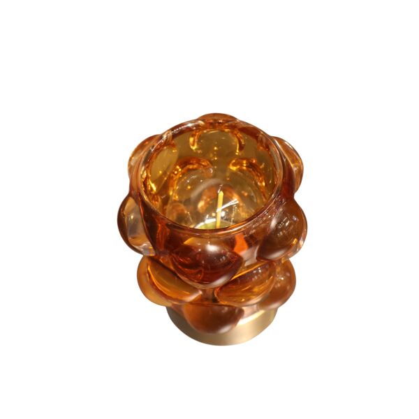Amber İkili Led Mumluk Yeşil