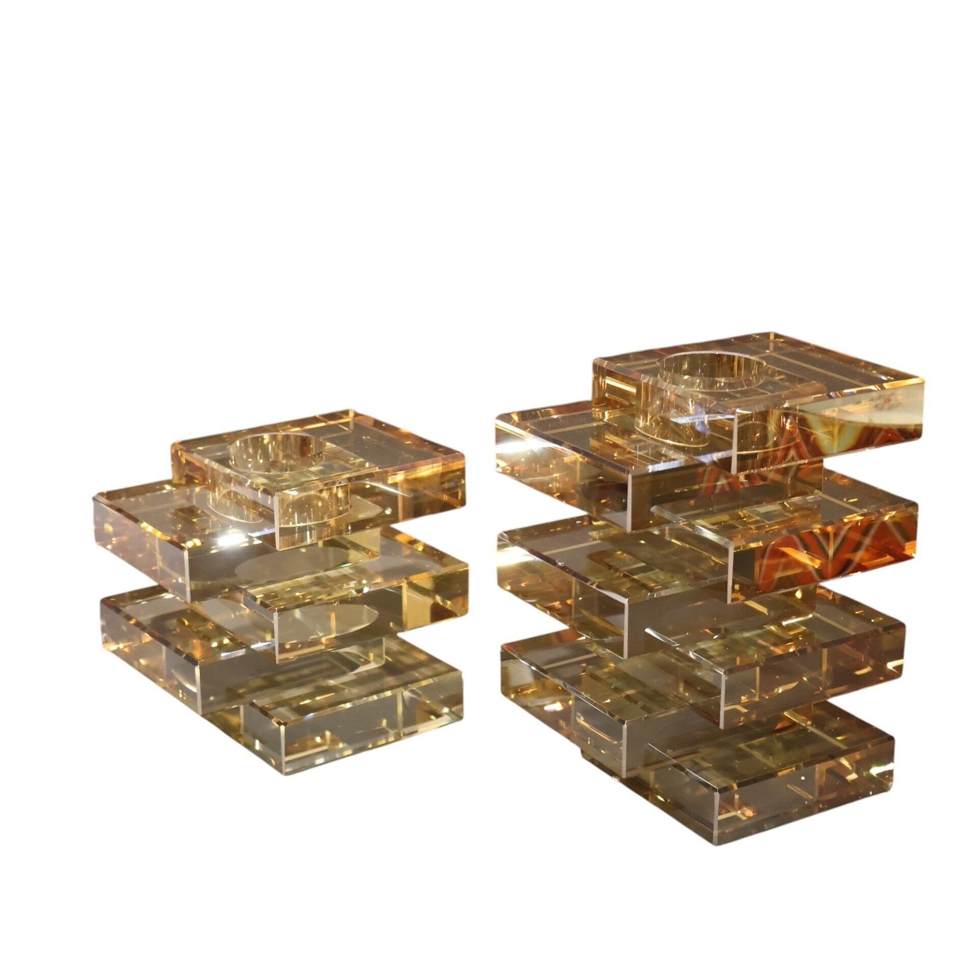 İkili Kristal Bal Mumluk