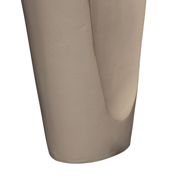 Metal Anahtar Beyaz Vazo